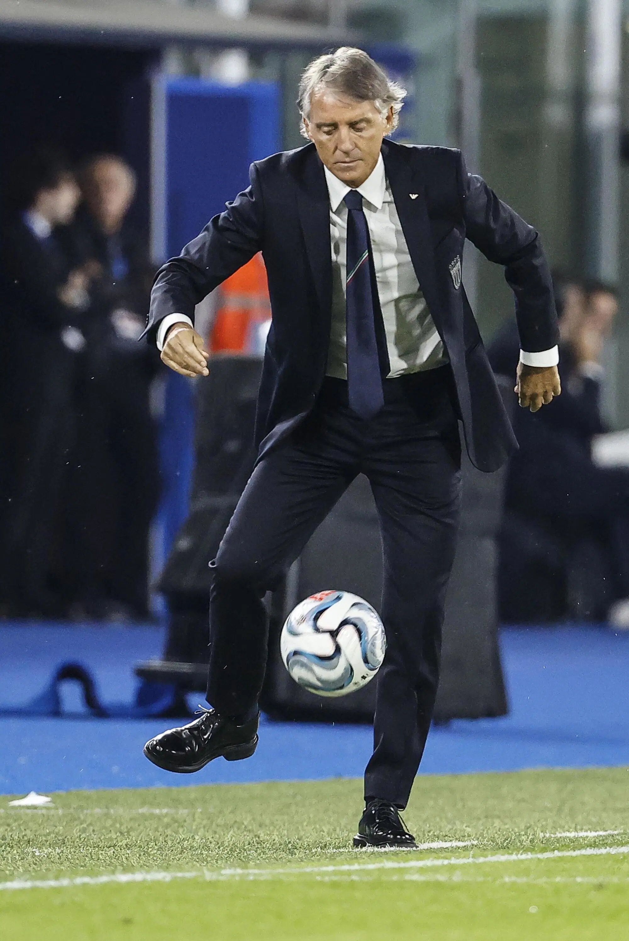 Il ct della Nazionale Roberto Mancini, scelto da lui