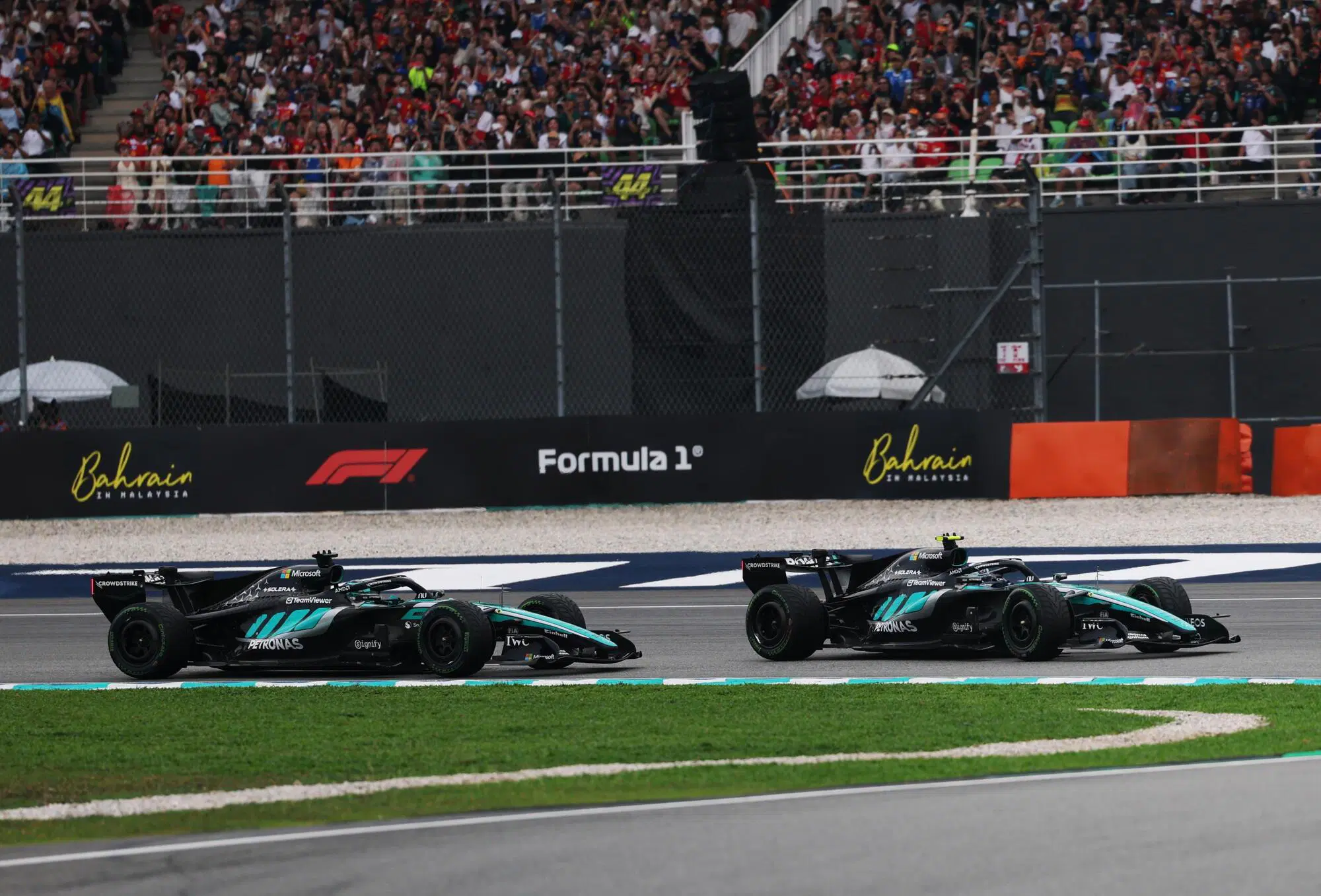 Kimi Antonelli George Russel Sepang