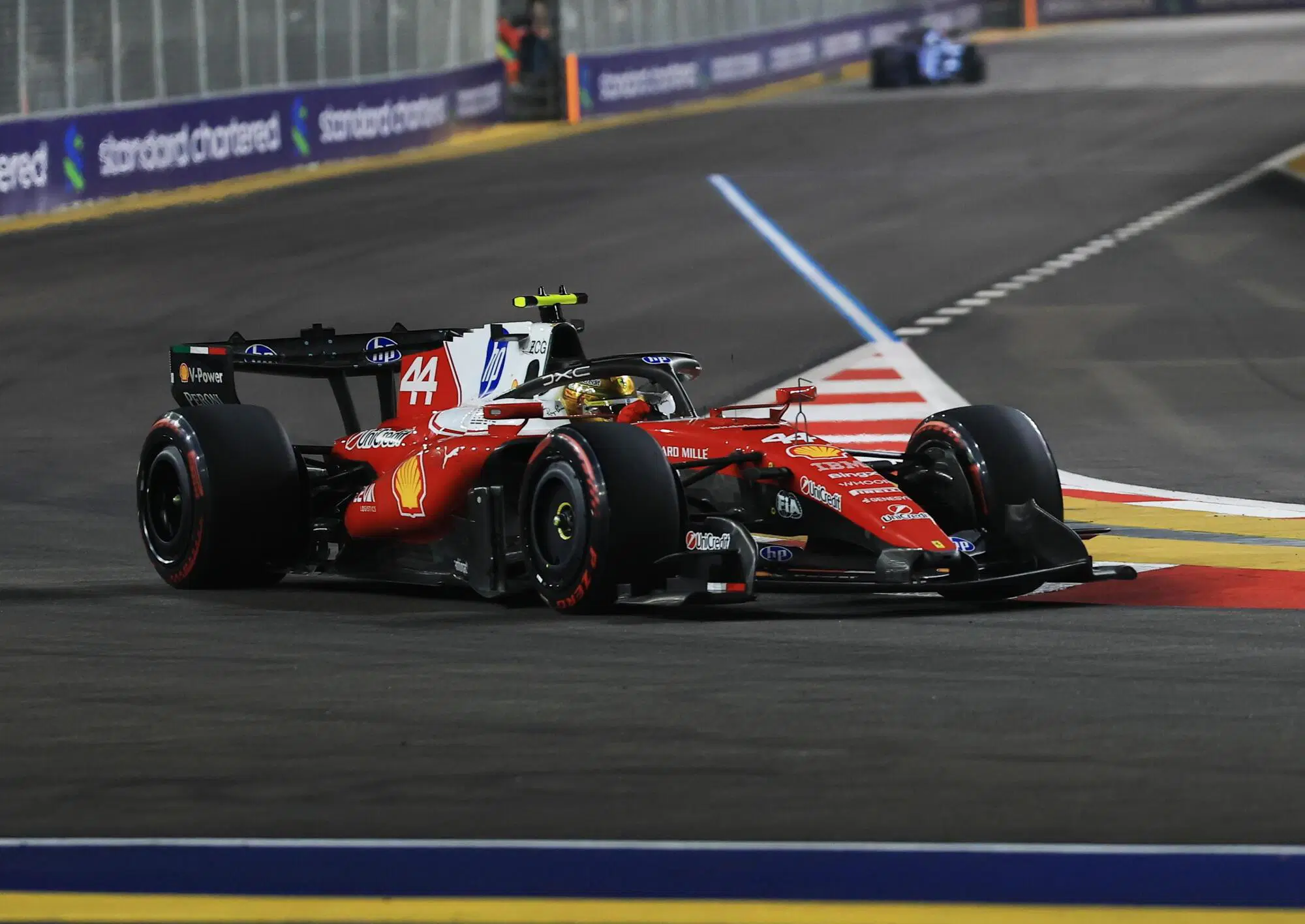Lewis Hamilton Singapore Ferrari