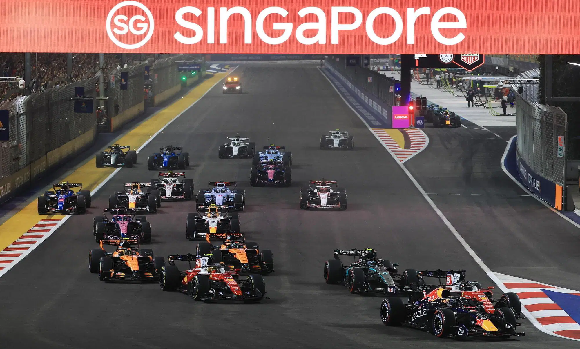 Max Verstappen Red Bull Singapore