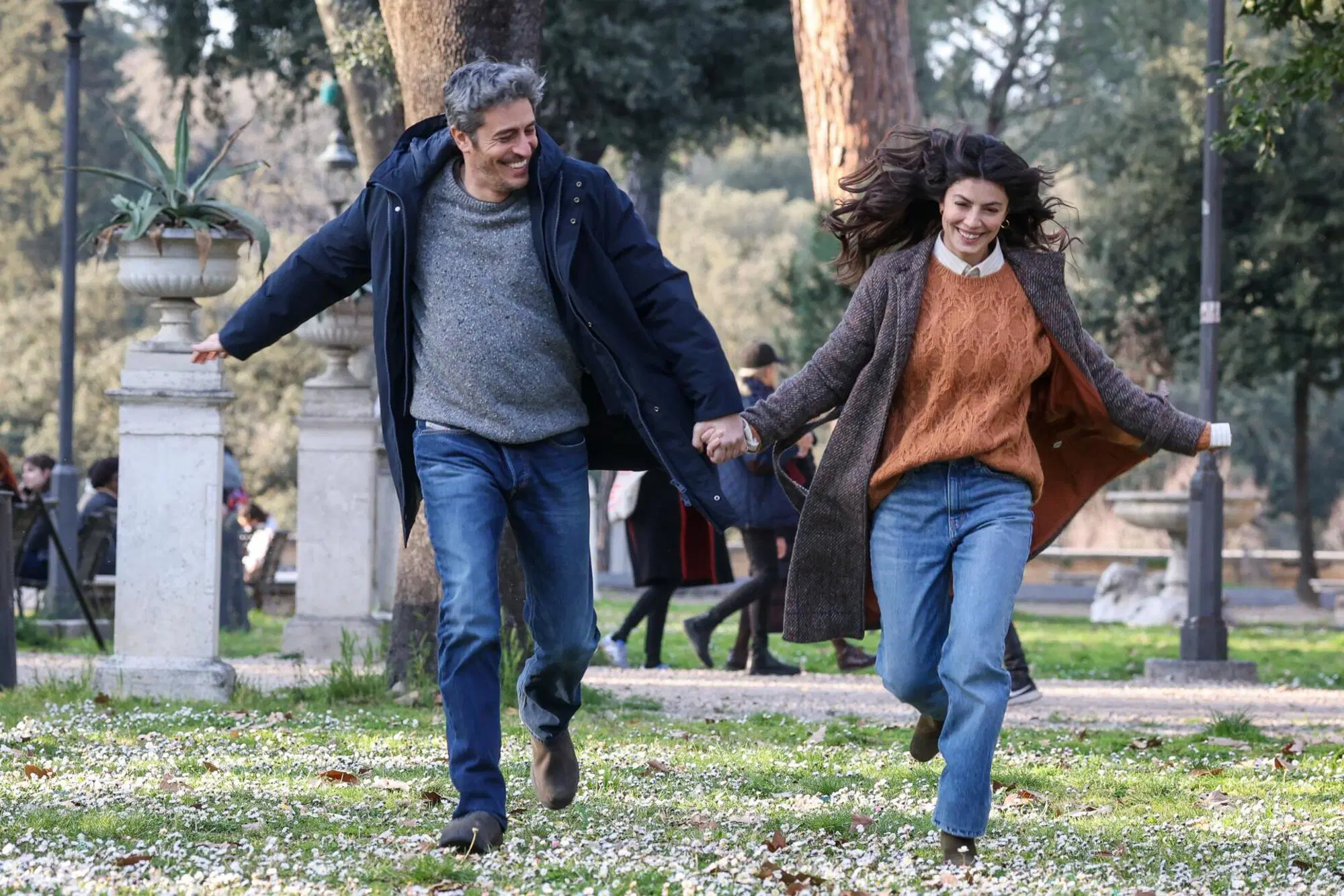 Pif e Alessandra Mastronardi in Il Ministero dell'amore