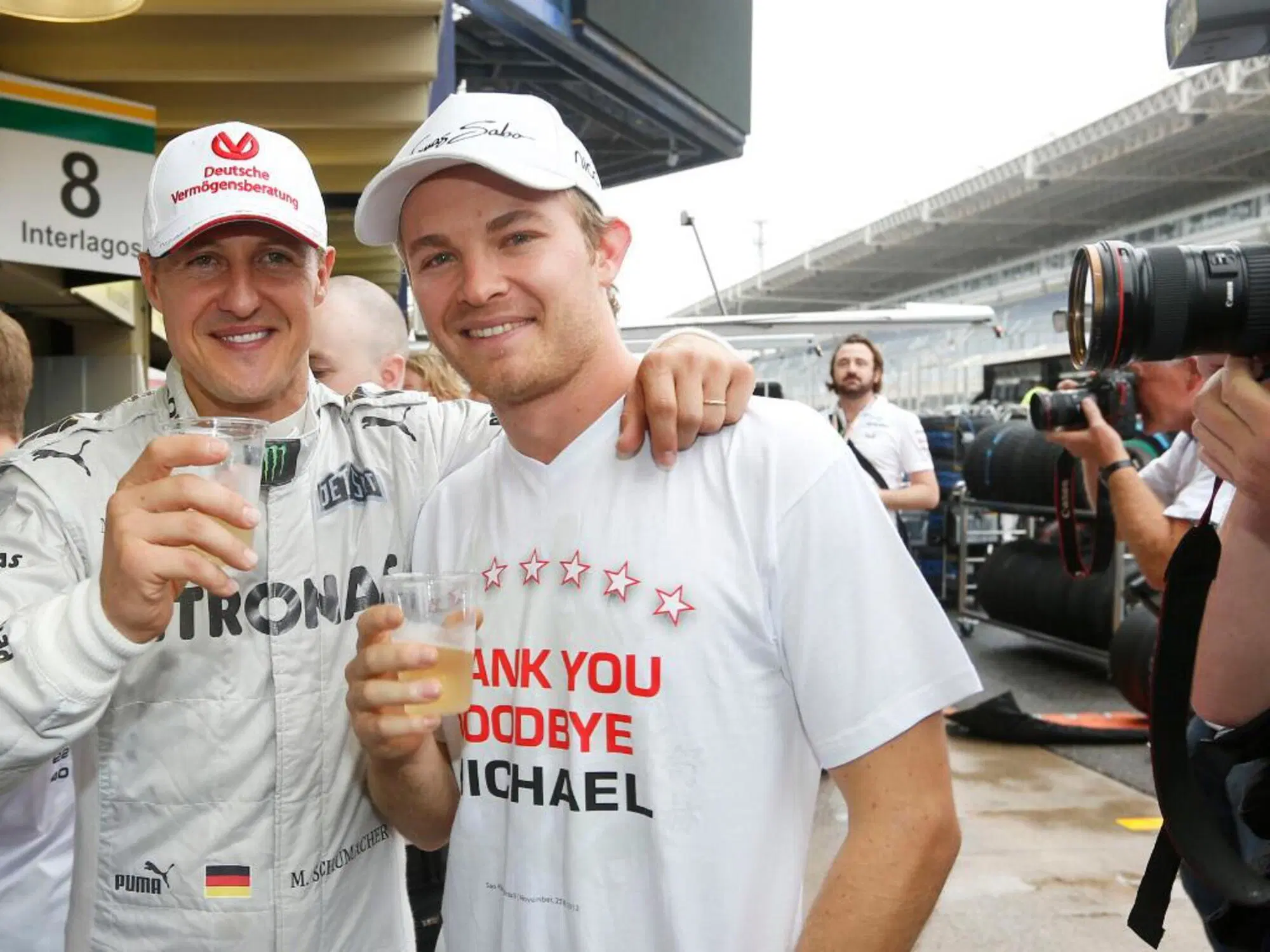 Michael Schumacher Nico Rosberg F1