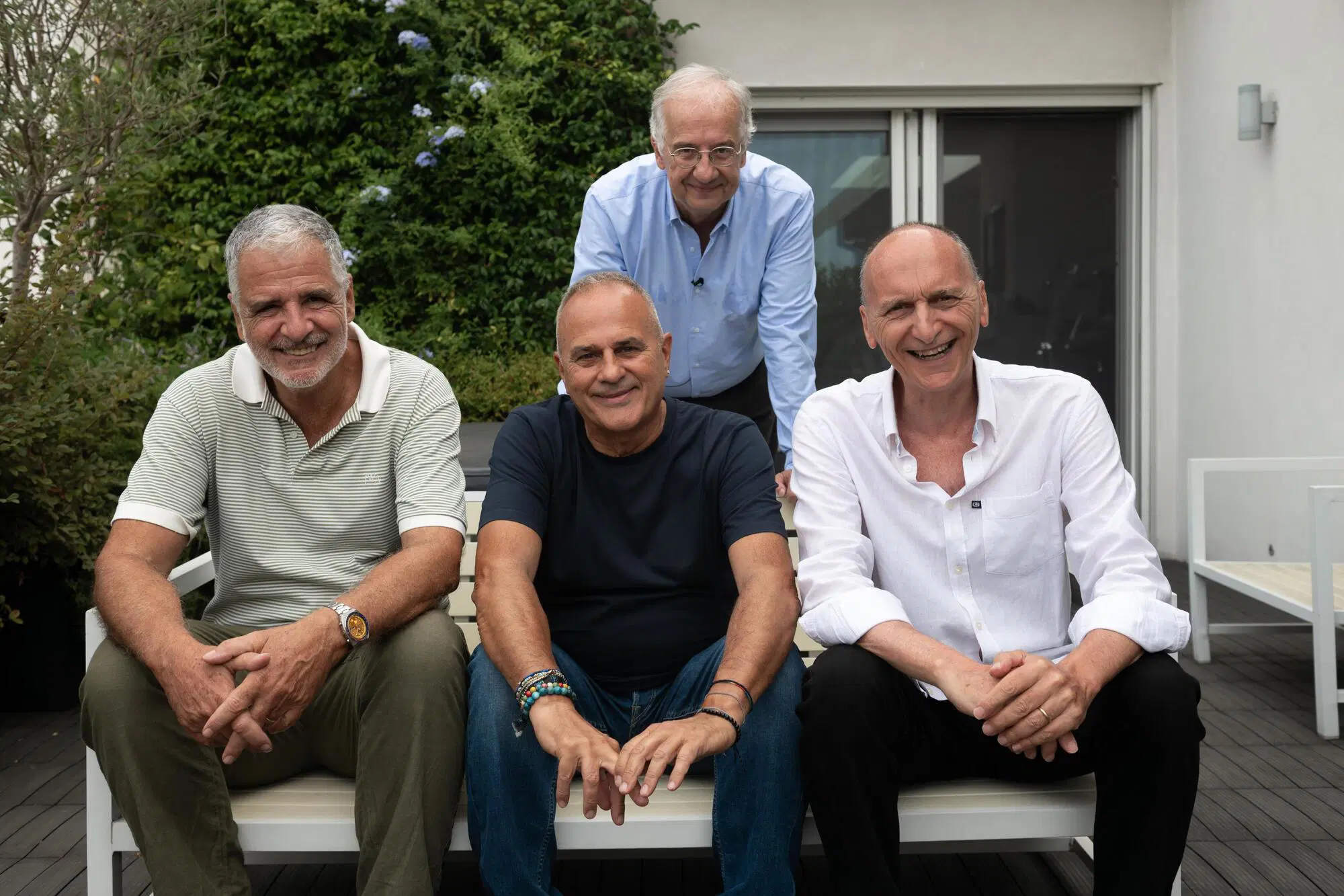 Walter Veltroni e la Gialappa's band dalge ph