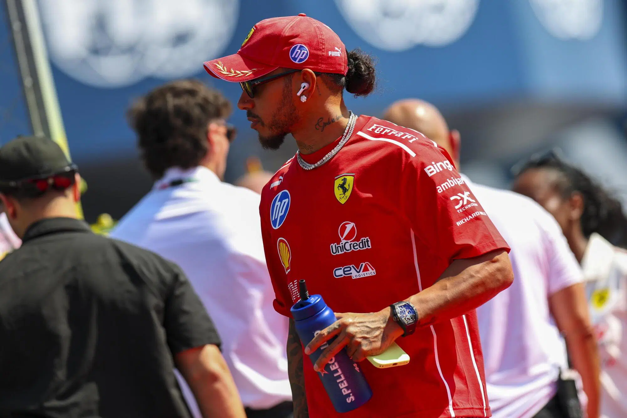 Lewis Hamilton Ferrari Monza