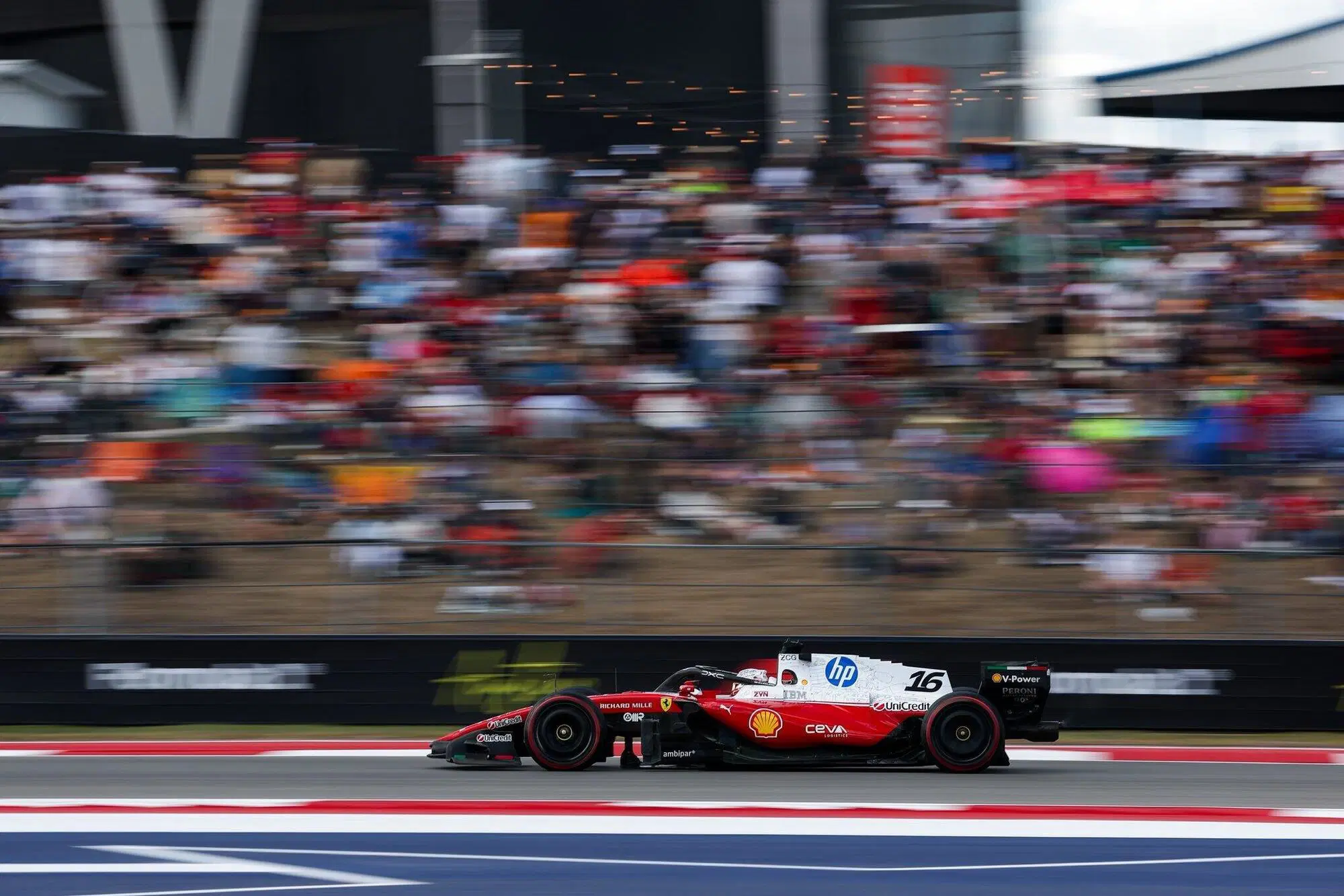 Charles Leclerc Ferrari Austin Qualifiche