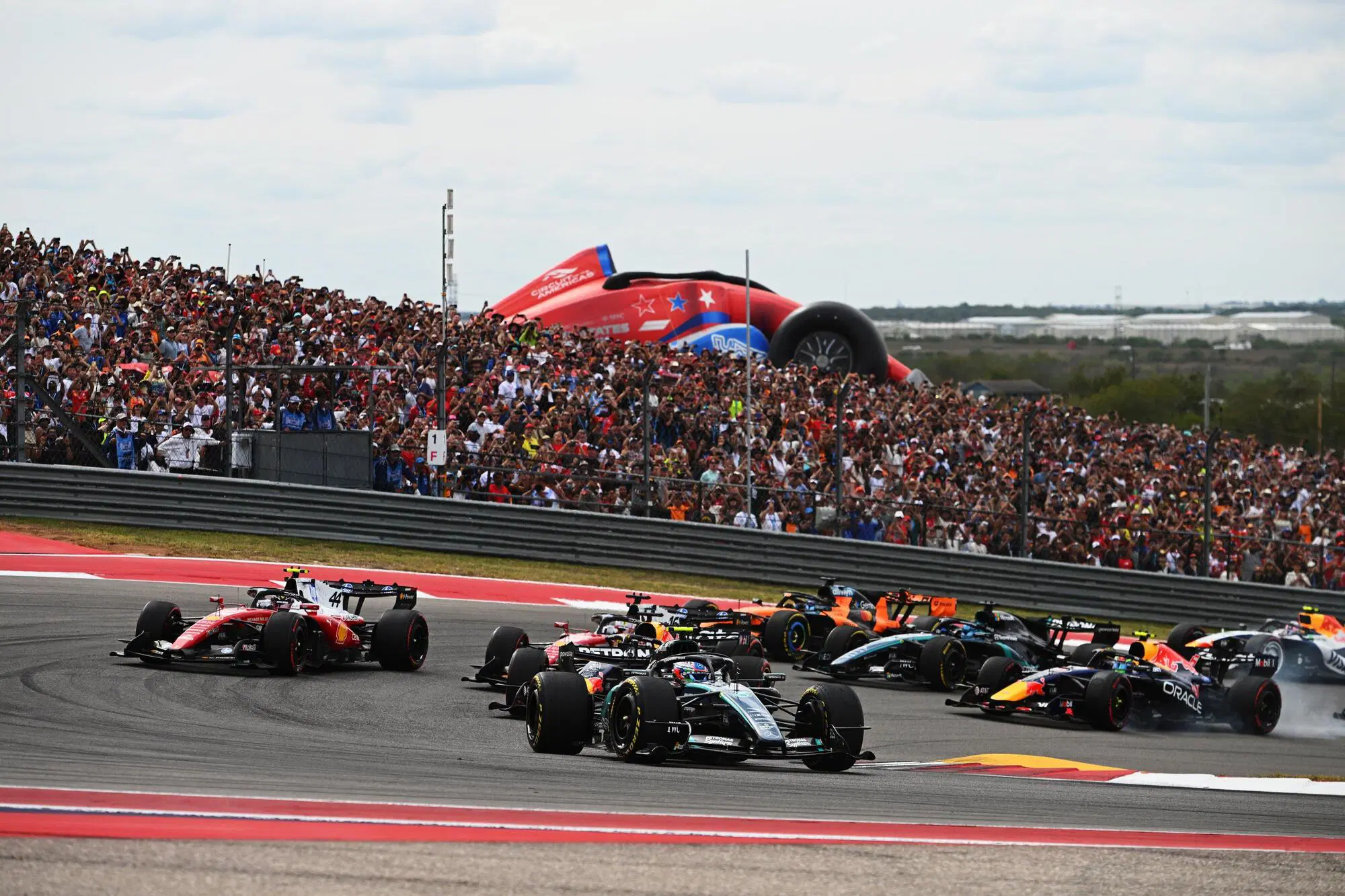 Kimi Antonelli partenza Mercedes Austin